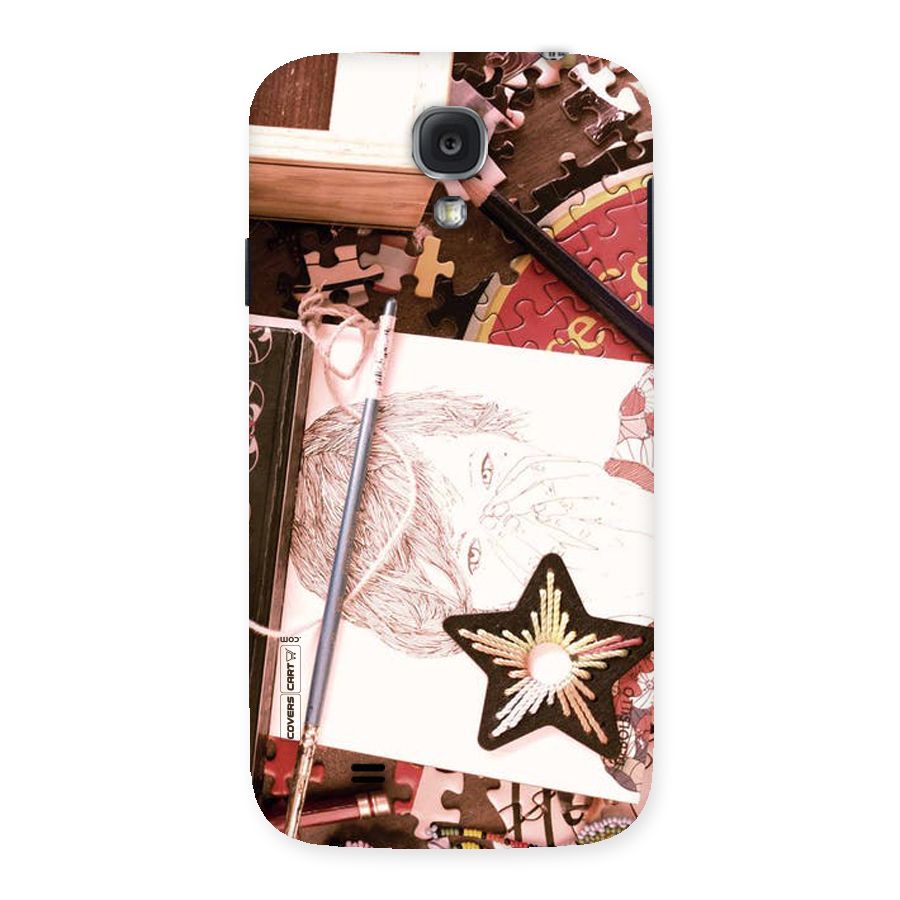 Artistic Messy Back Case for Samsung Galaxy S4