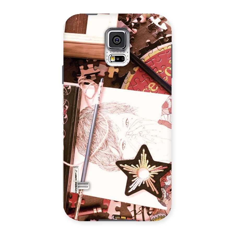 Artistic Messy Back Case for Samsung Galaxy S5