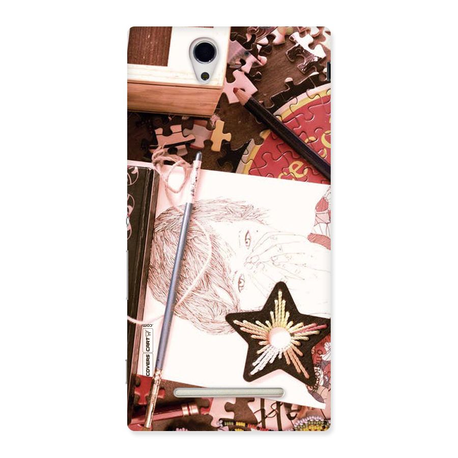 Artistic Messy Back Case for Sony Xperia C3