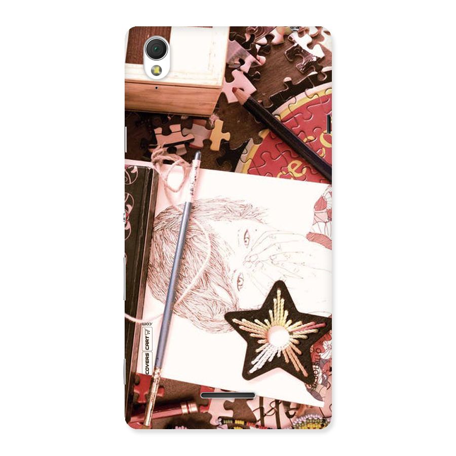 Artistic Messy Back Case for Sony Xperia T3