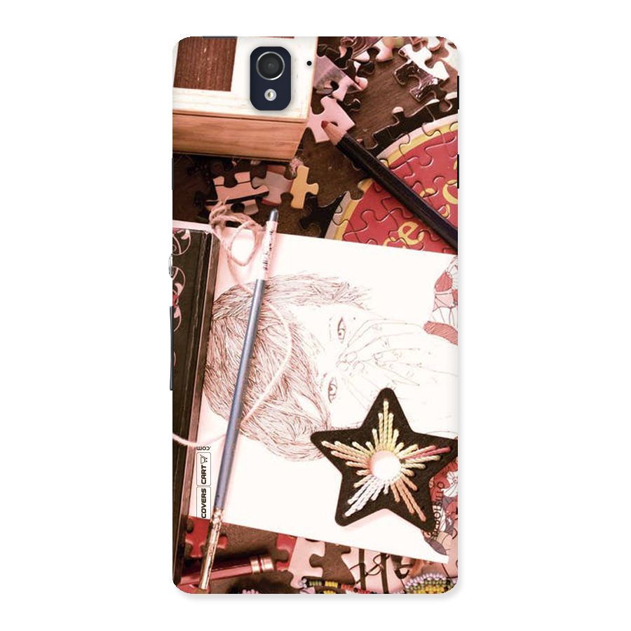 Artistic Messy Back Case for Sony Xperia Z