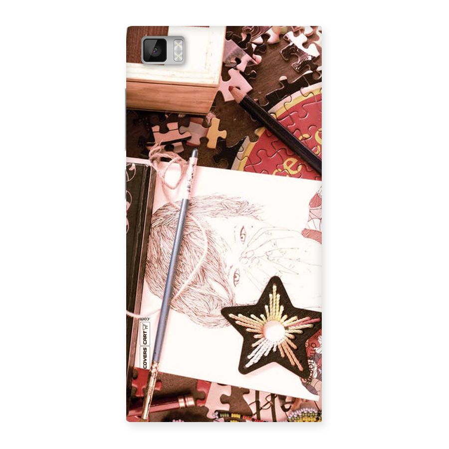Artistic Messy Back Case for Xiaomi Mi3
