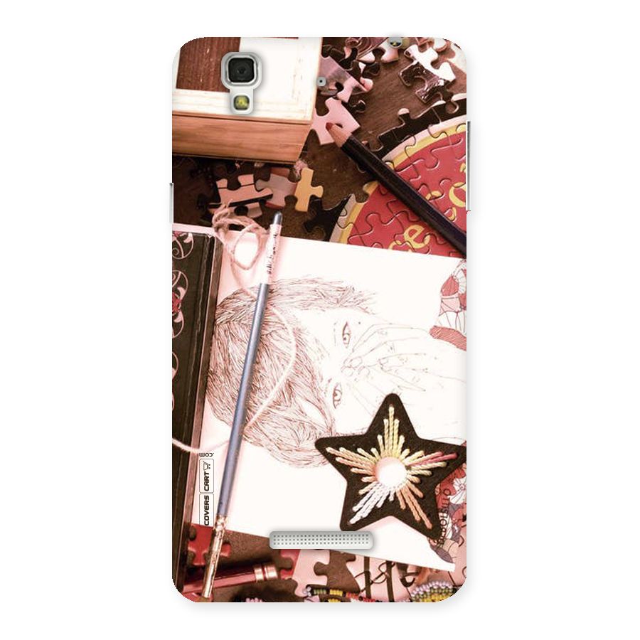 Artistic Messy Back Case for YU Yureka Plus