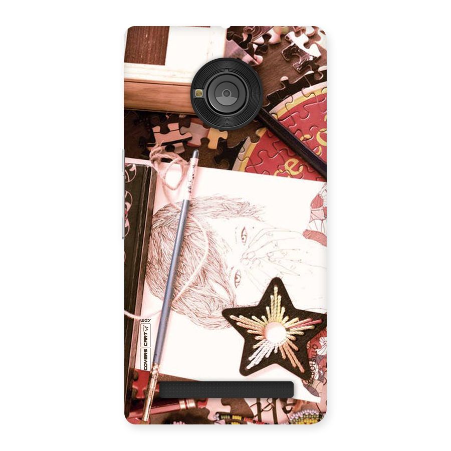 Artistic Messy Back Case for Yu Yunique