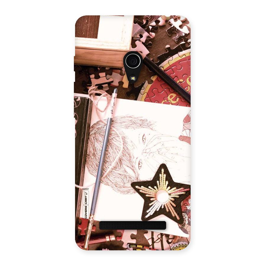 Artistic Messy Back Case for Zenfone 5