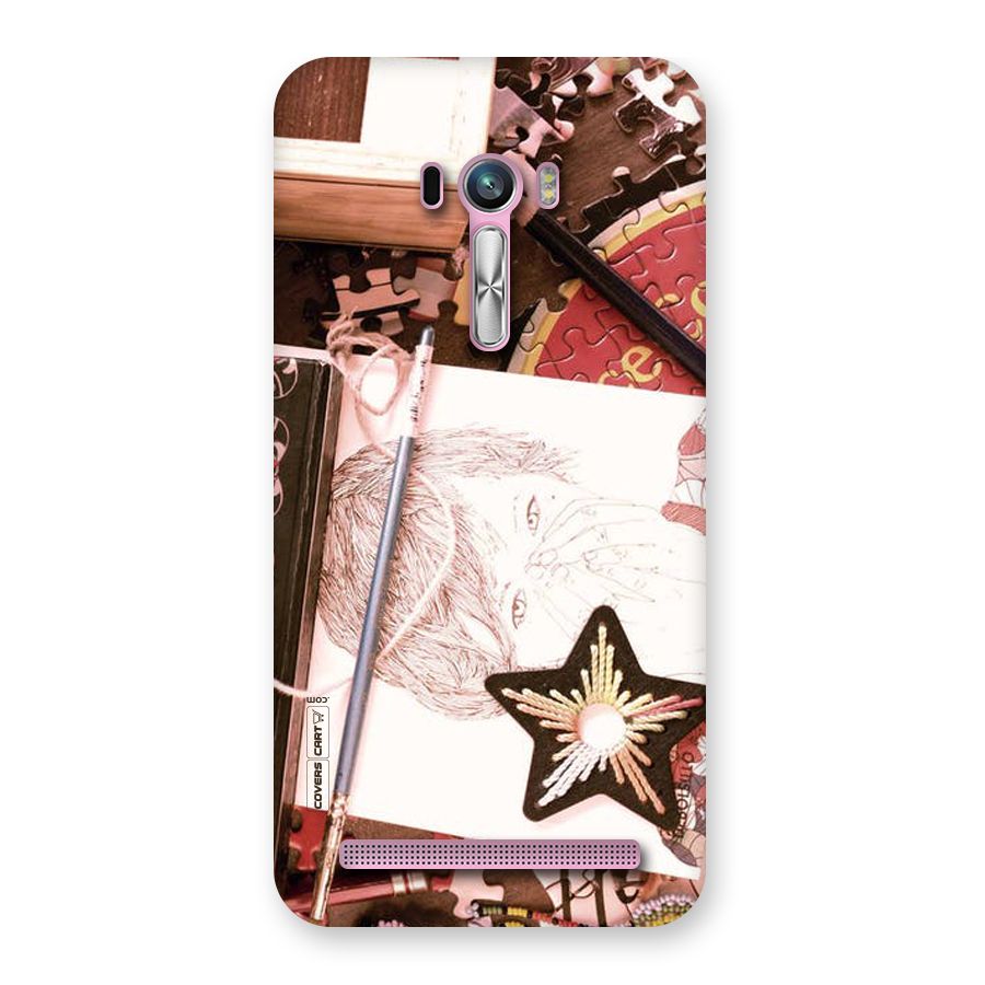 Artistic Messy Back Case for Zenfone Selfie