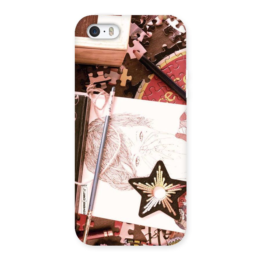 Artistic Messy Back Case for iPhone 5 5S