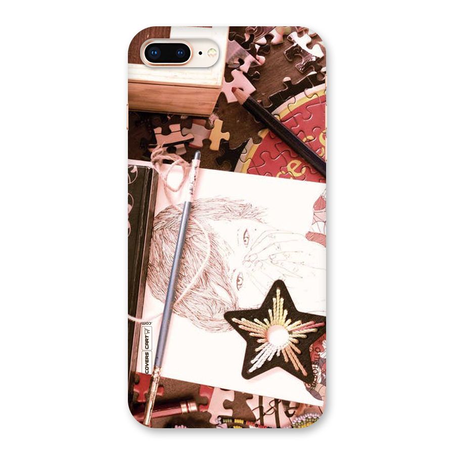 Artistic Messy Back Case for iPhone 8 Plus