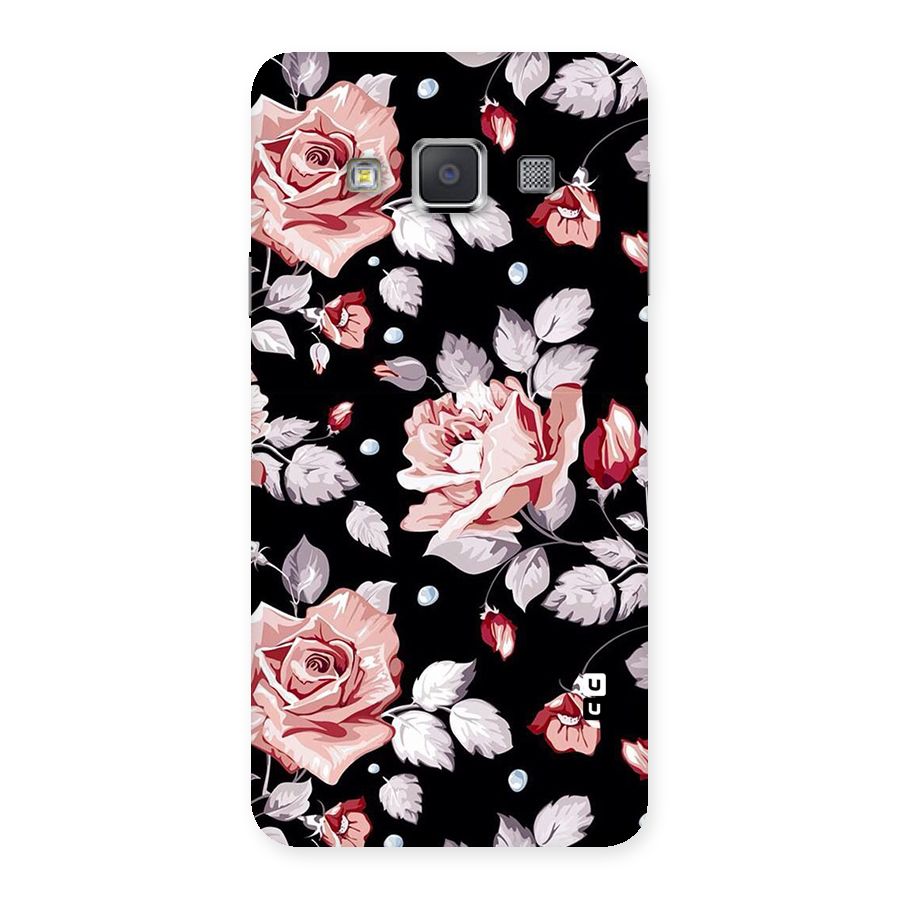 Artsy Floral Back Case for Galaxy A3