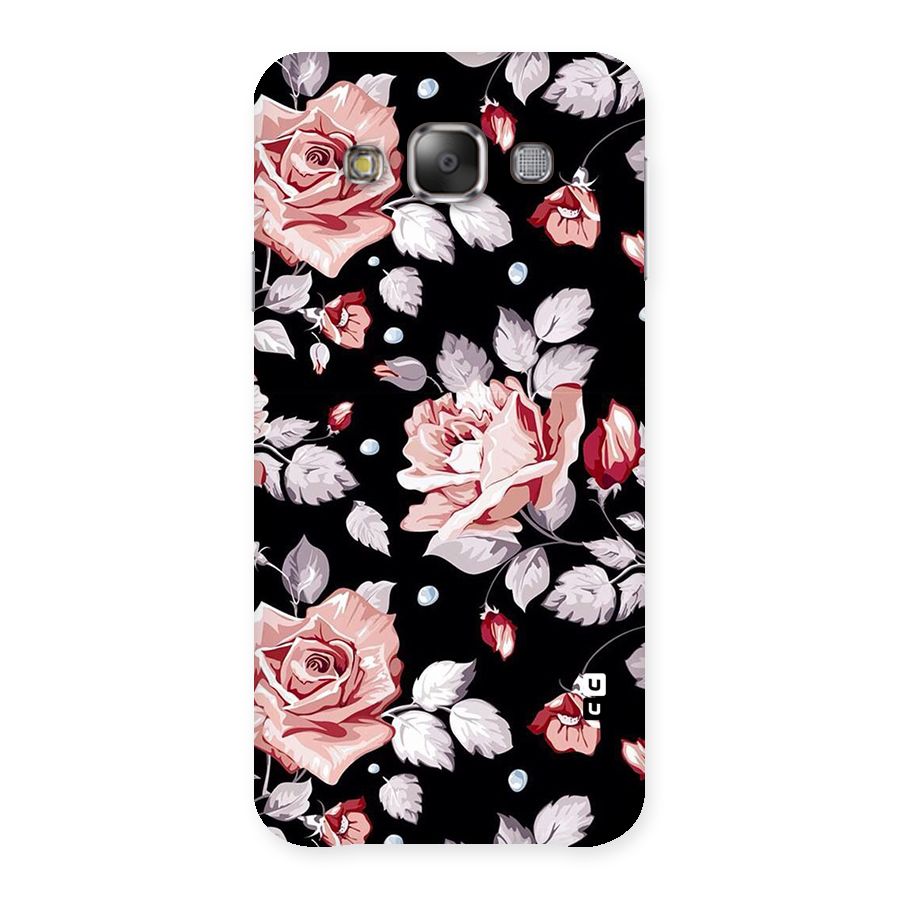 Artsy Floral Back Case for Galaxy E7