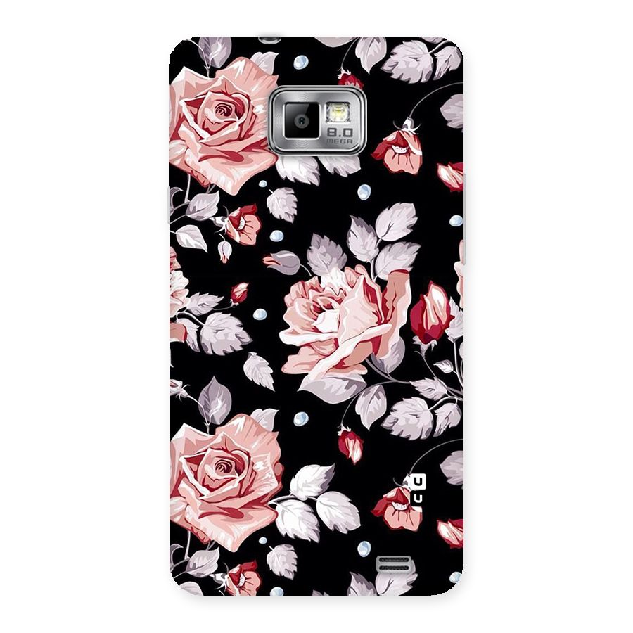 Artsy Floral Back Case for Galaxy S2
