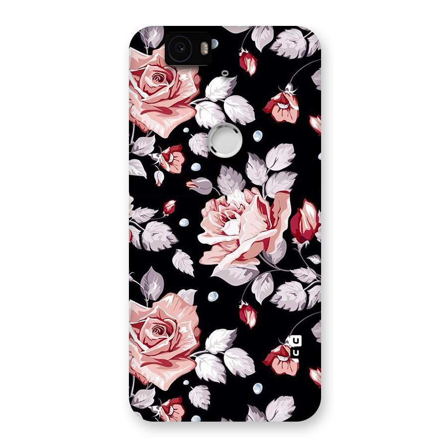 Artsy Floral Back Case for Google Nexus-6P