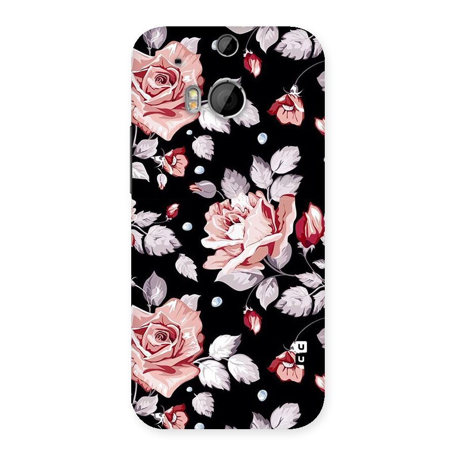 Artsy Floral Back Case for HTC One M8