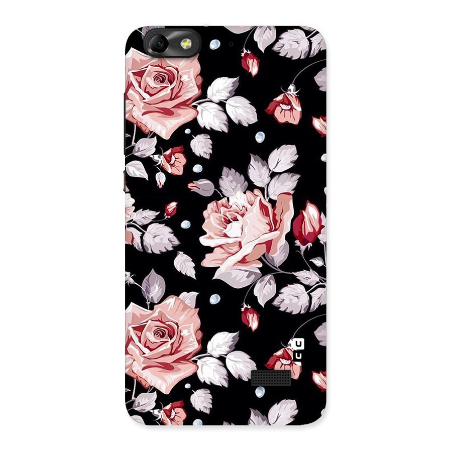 Artsy Floral Back Case for Honor 4C