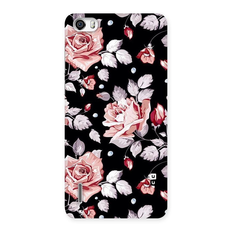 Artsy Floral Back Case for Honor 6