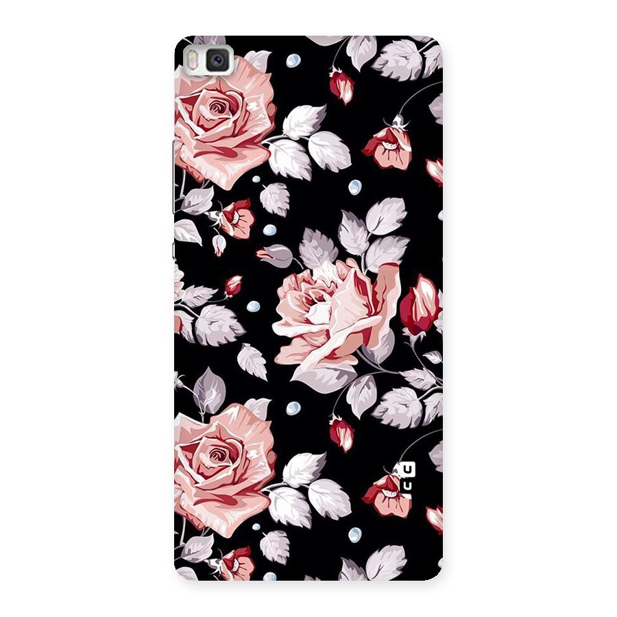 Artsy Floral Back Case for Huawei P8