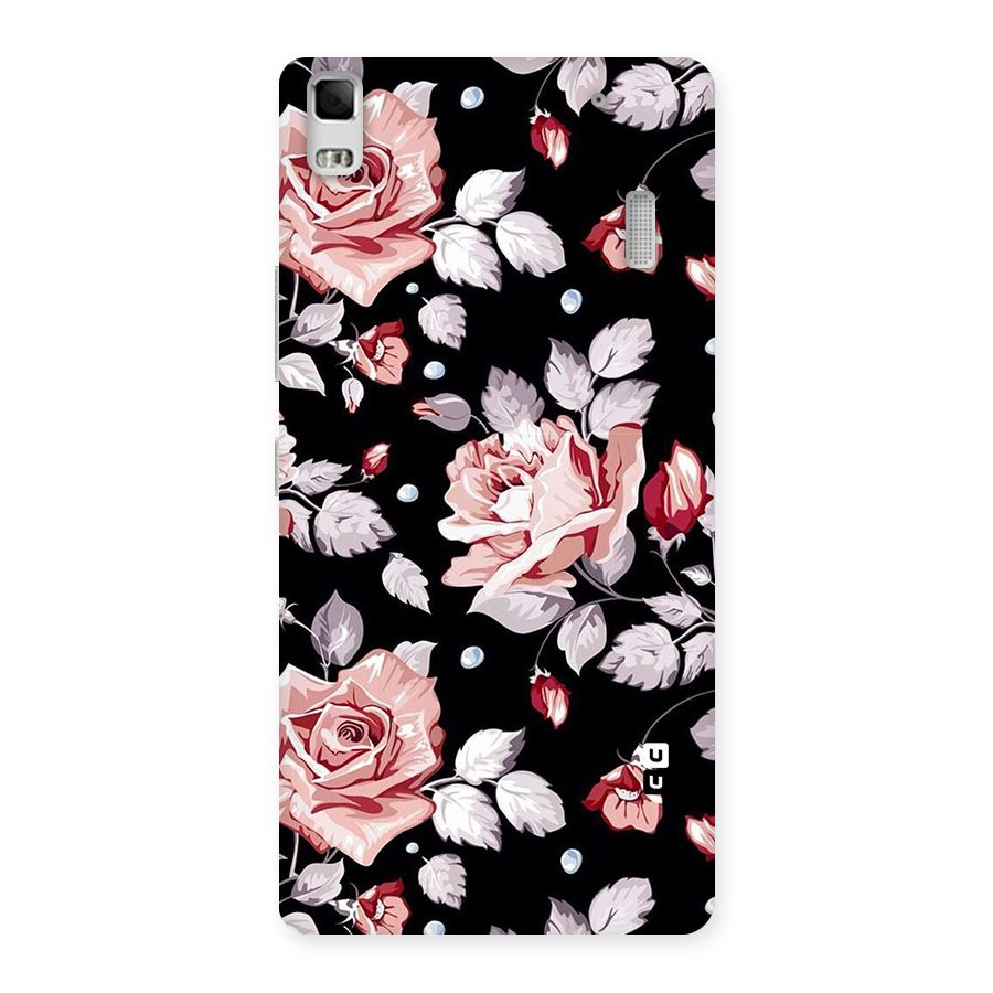 Artsy Floral Back Case for Lenovo A7000