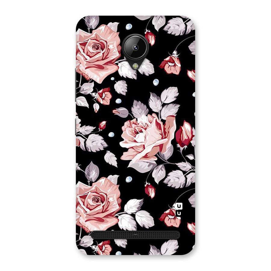 Artsy Floral Back Case for Lenovo C2