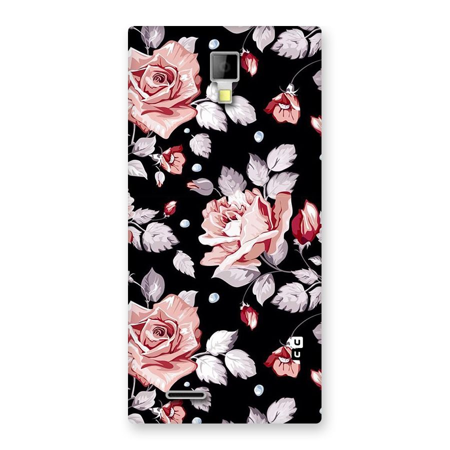 Artsy Floral Back Case for Micromax Canvas Xpress A99