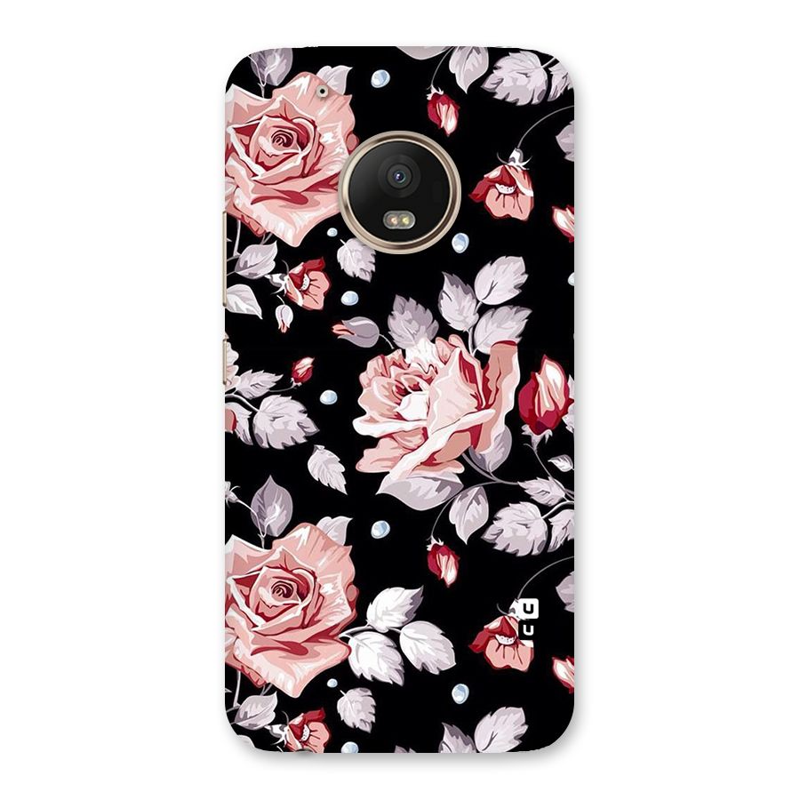 Artsy Floral Back Case for Moto G5 Plus