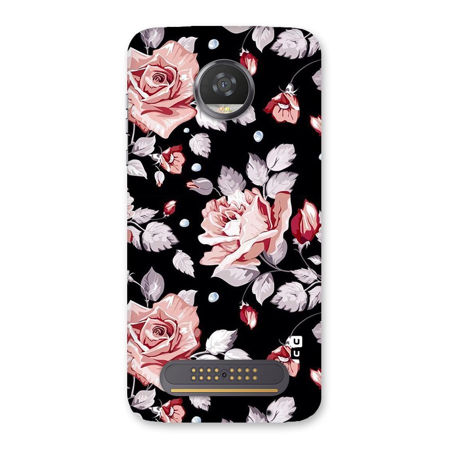 Artsy Floral Back Case for Moto Z2 Play