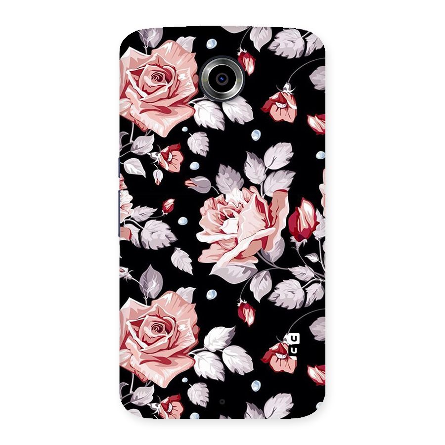 Artsy Floral Back Case for Nexsus 6