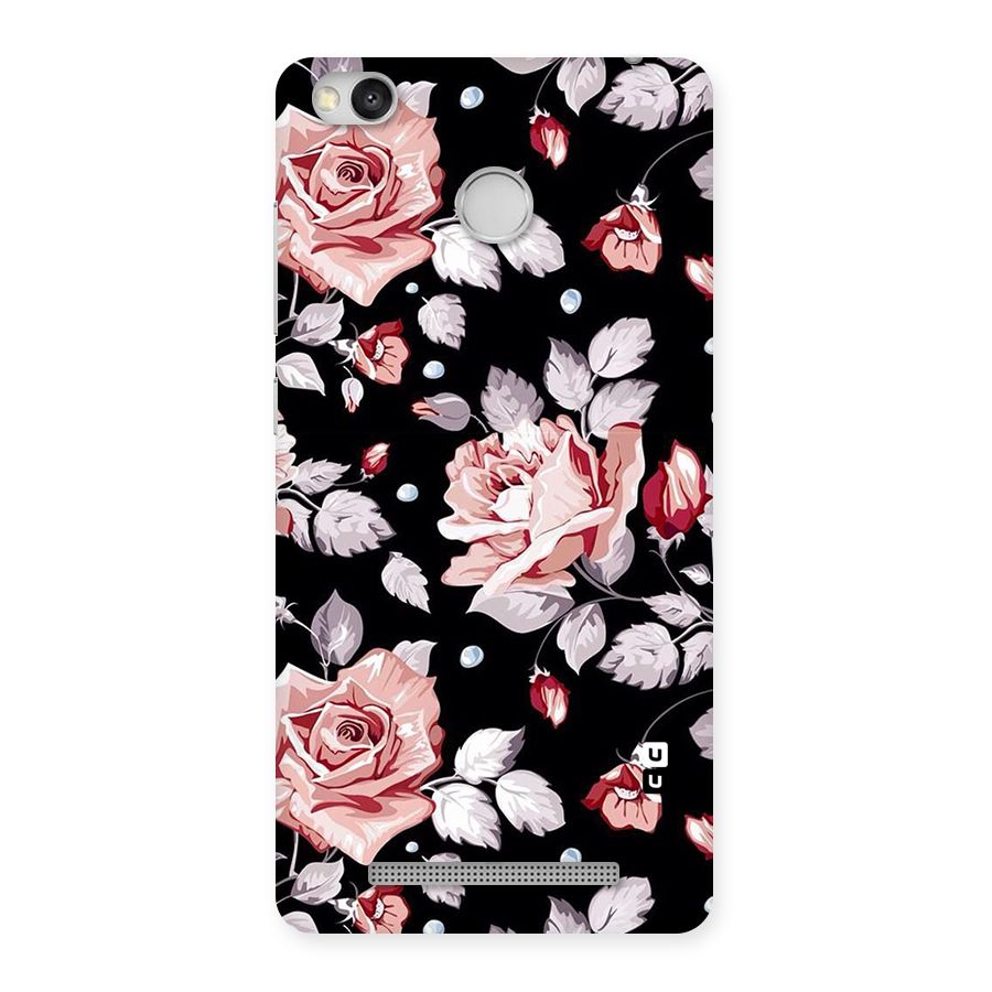 Artsy Floral Back Case for Redmi 3S Prime
