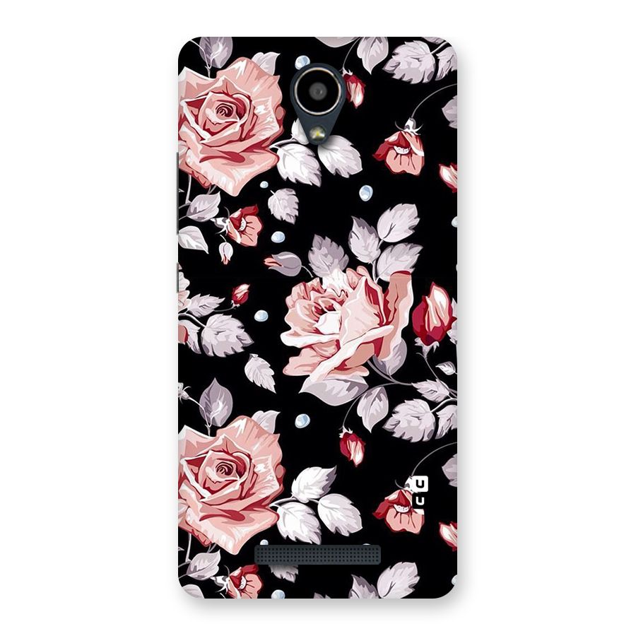 Artsy Floral Back Case for Redmi Note 2