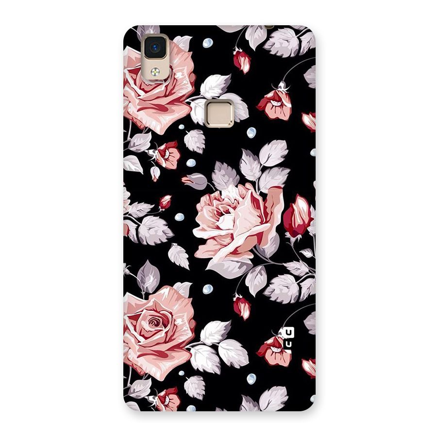 Artsy Floral Back Case for V3 Max