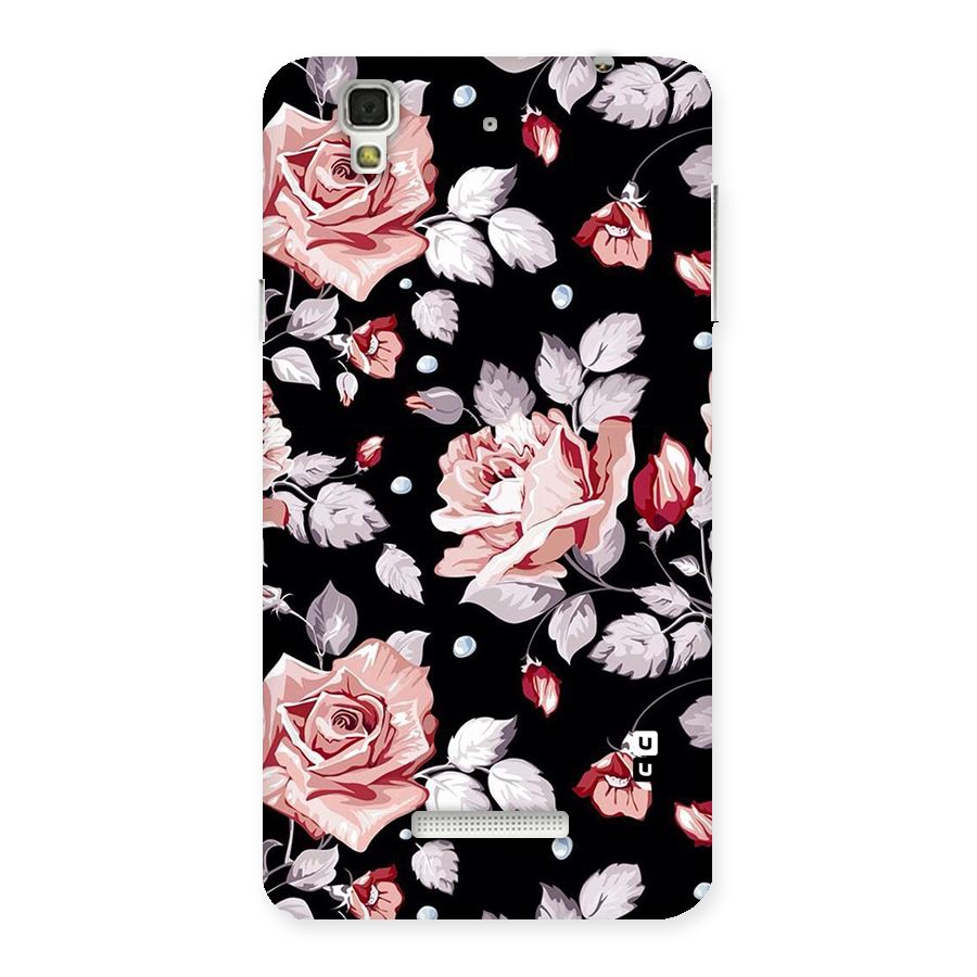 Artsy Floral Back Case for YU Yureka Plus