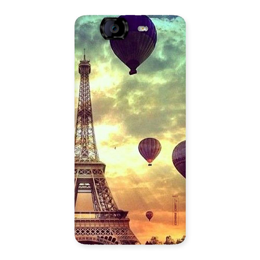Artsy Hot Balloon And Tower Back Case for Canvas Knight A350