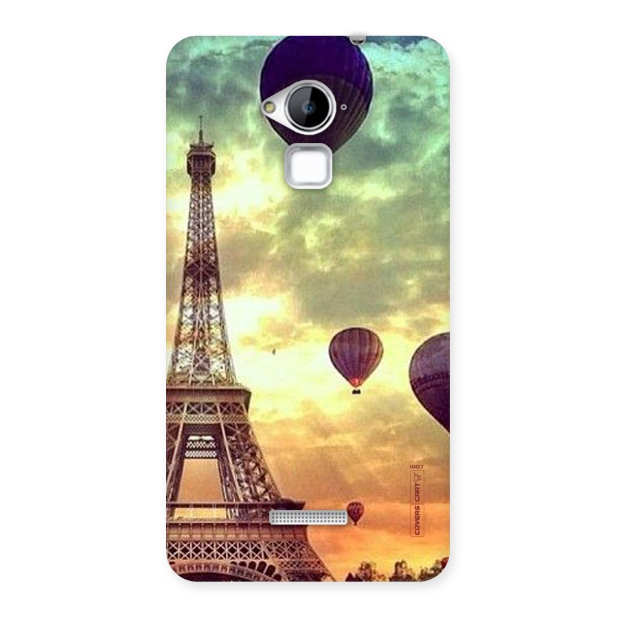 Artsy Hot Balloon And Tower Back Case for Coolpad Note 3