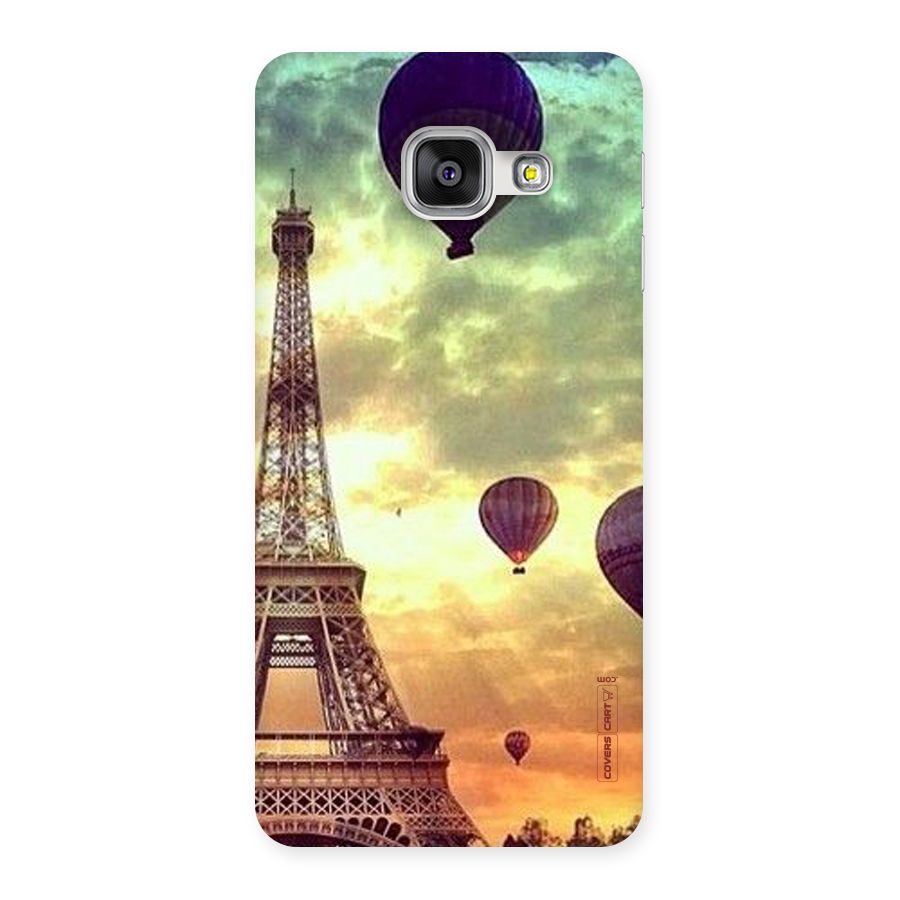 Artsy Hot Balloon And Tower Back Case for Galaxy A3 2016
