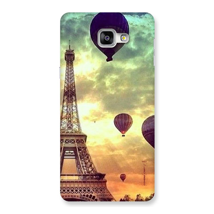 Artsy Hot Balloon And Tower Back Case for Galaxy A9