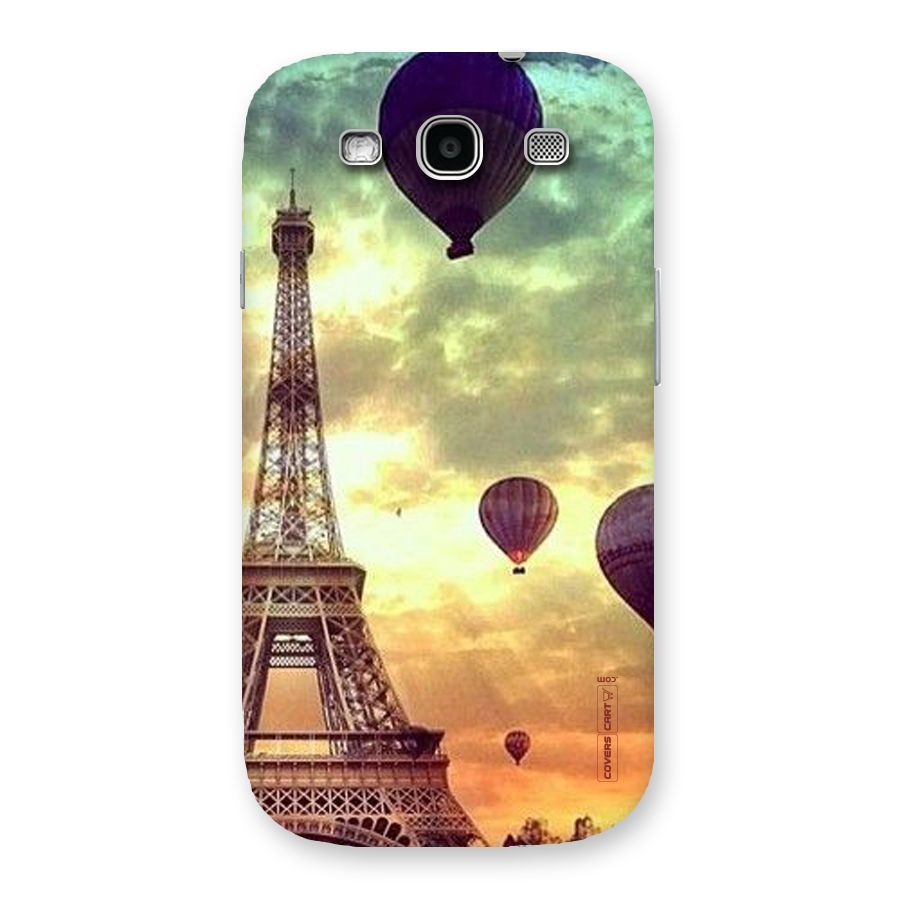 Artsy Hot Balloon And Tower Back Case for Galaxy S3