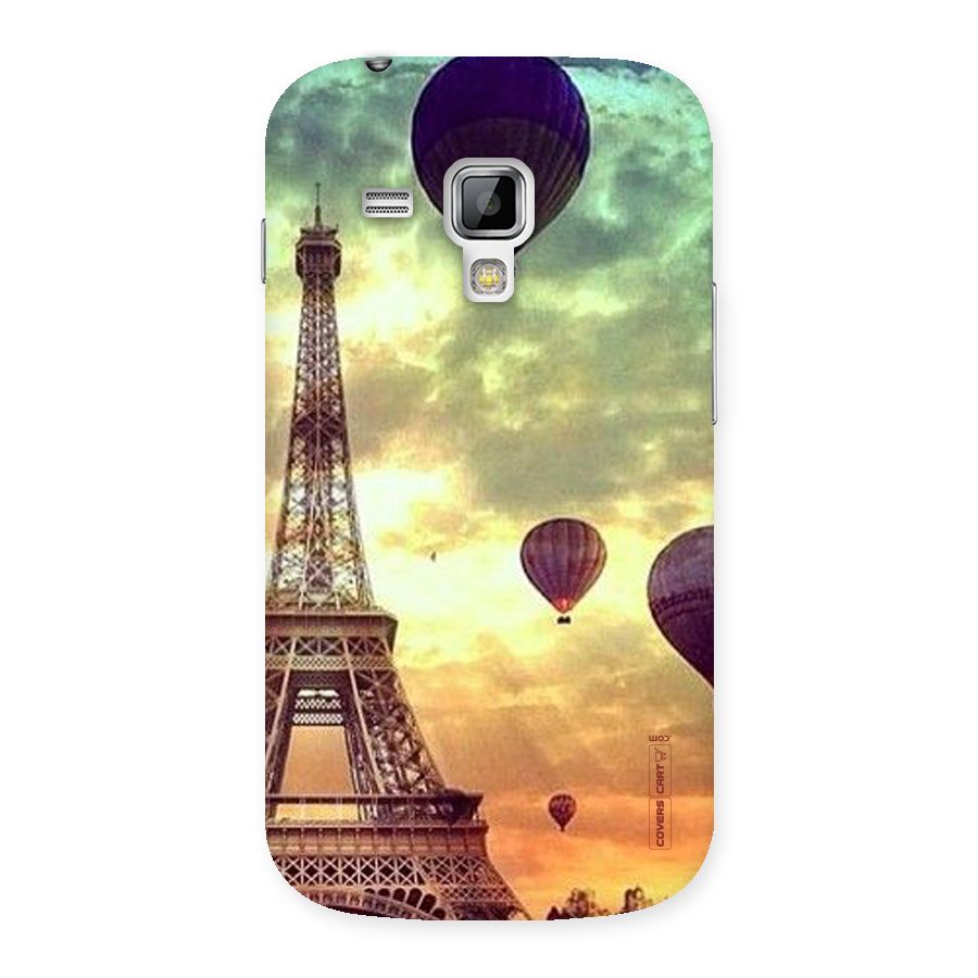 Artsy Hot Balloon And Tower Back Case for Galaxy S Duos