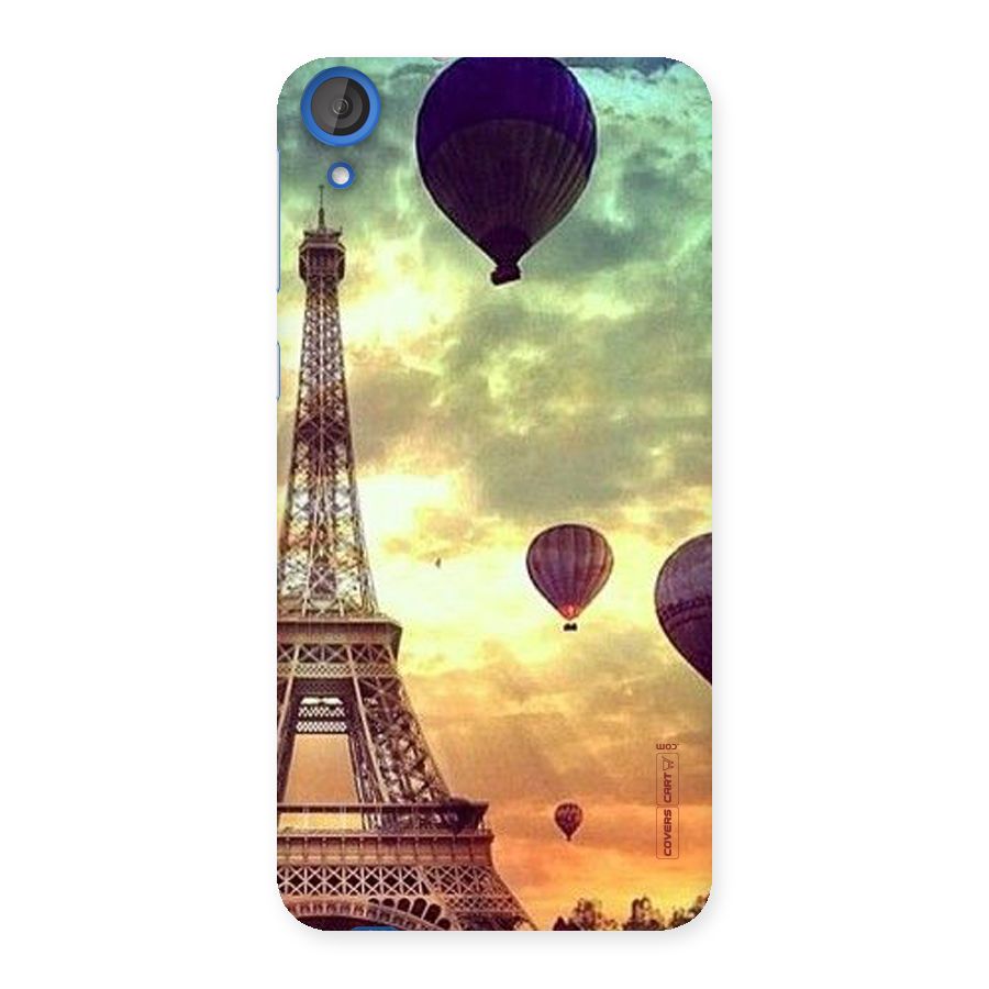 Artsy Hot Balloon And Tower Back Case for HTC Desire 820s