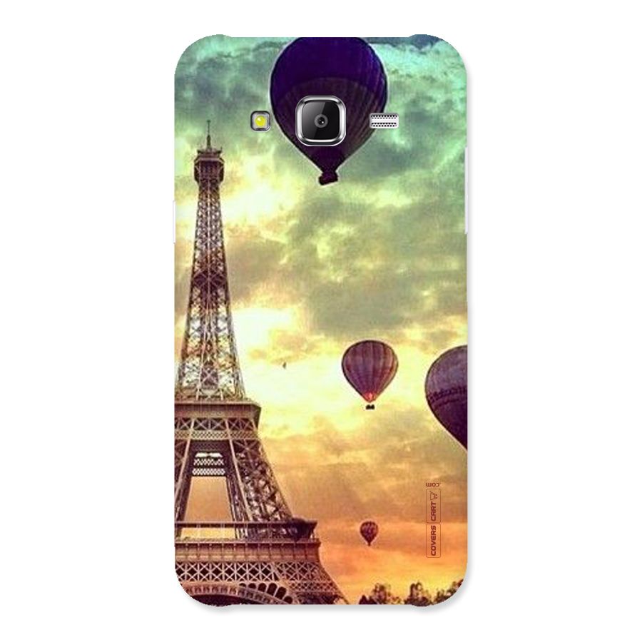 Artsy Hot Balloon And Tower Back Case for Samsung Galaxy J5