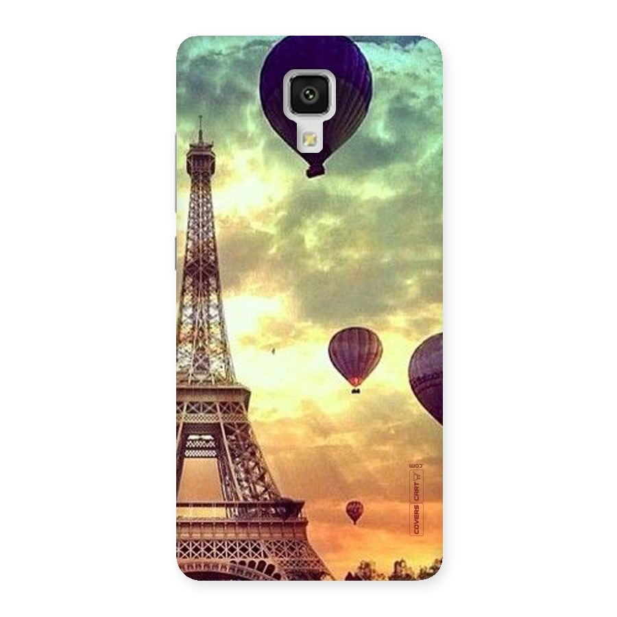 Artsy Hot Balloon And Tower Back Case for Xiaomi Mi 4