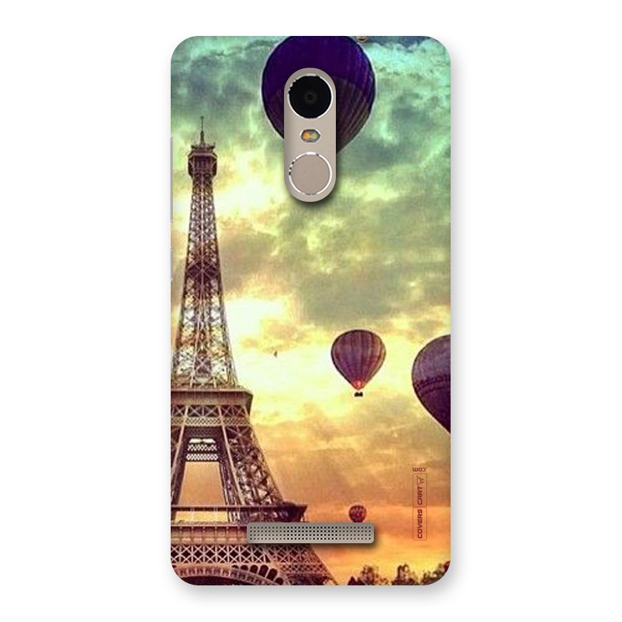 Artsy Hot Balloon And Tower Back Case for Xiaomi Redmi Note 3
