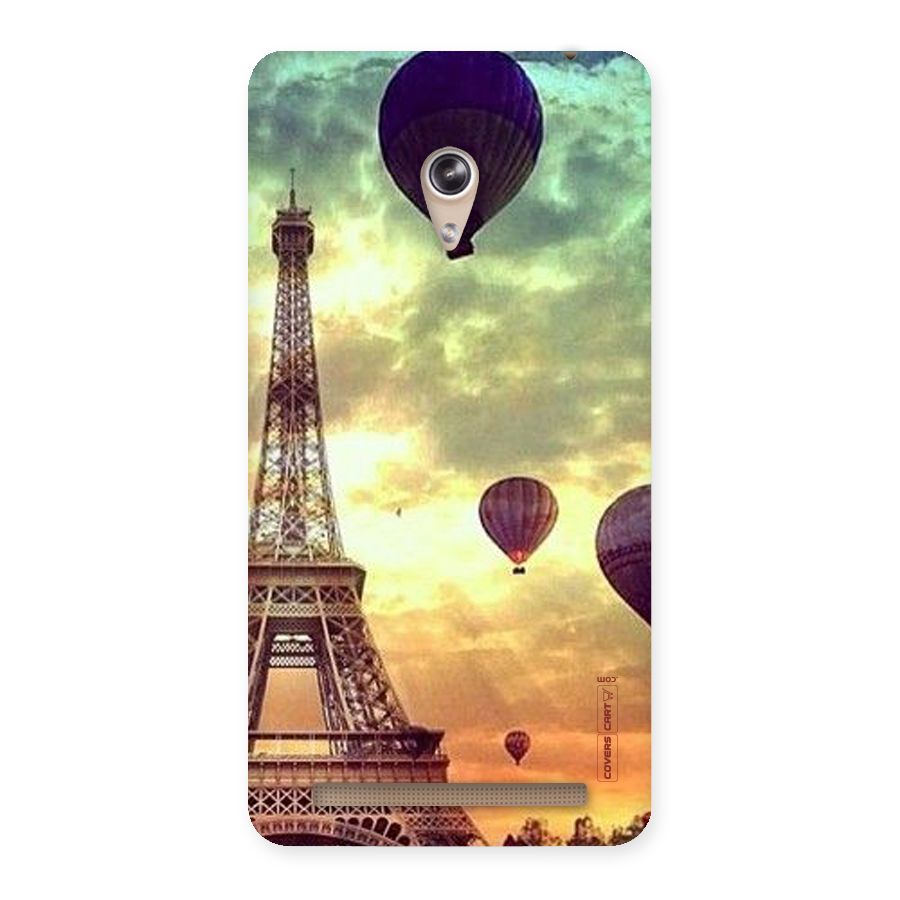 Artsy Hot Balloon And Tower Back Case for Zenfone 6
