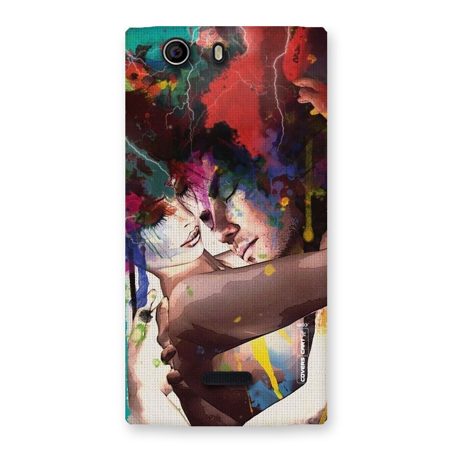 Artsy Romance Back Case for Canvas Nitro 2 E311