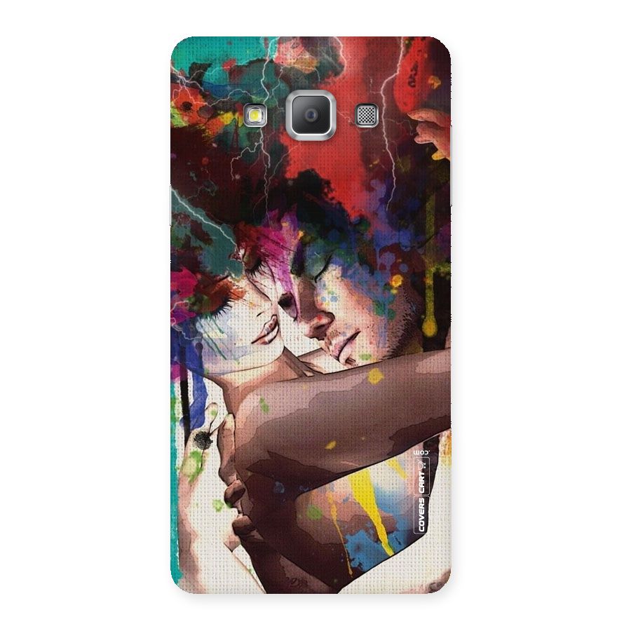 Artsy Romance Back Case for Galaxy A7