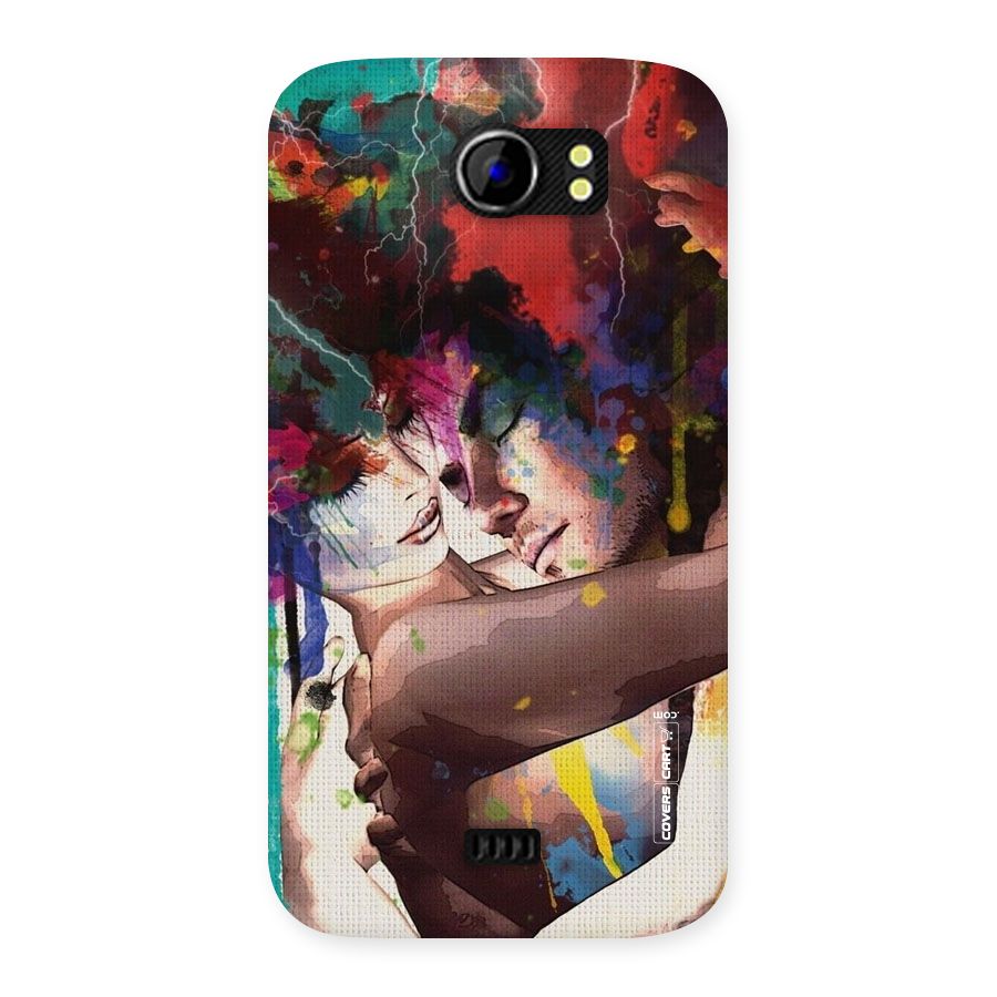 Artsy Romance Back Case for Micromax Canvas 2 A110