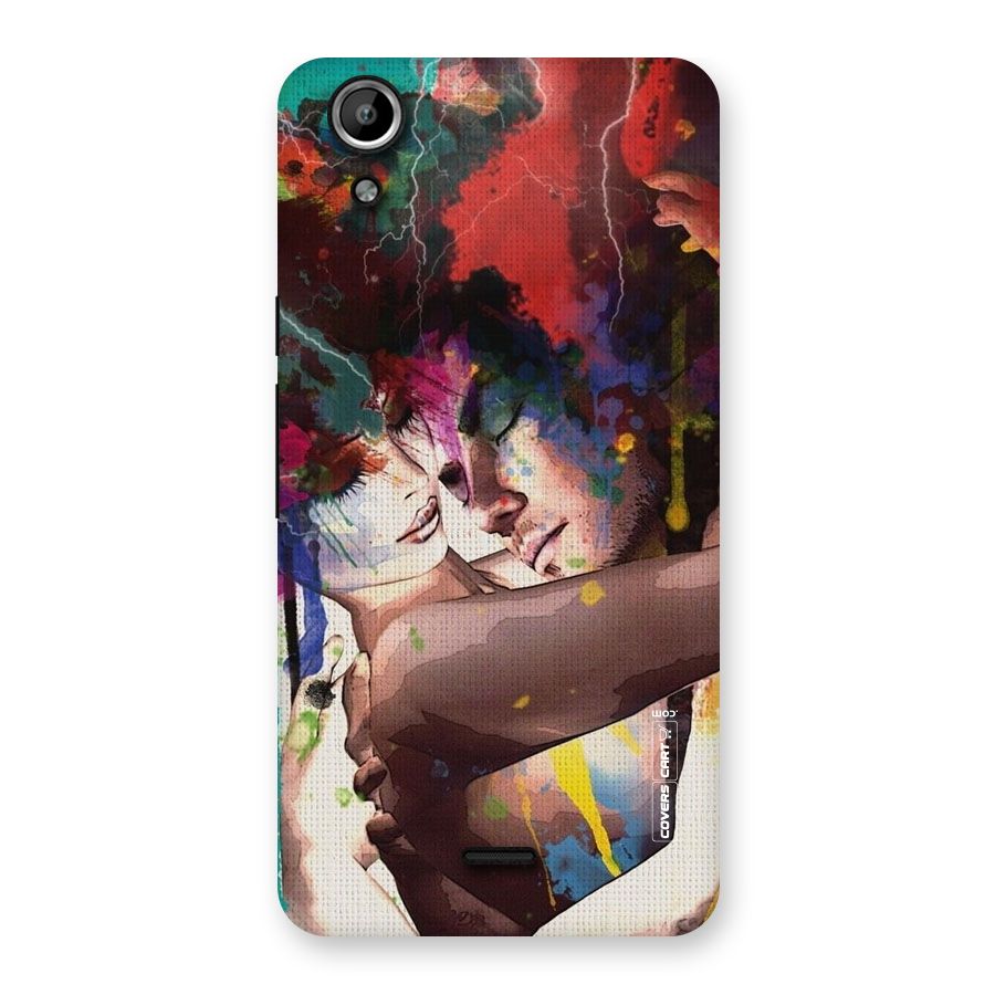 Artsy Romance Back Case for Micromax Canvas Selfie Lens Q345