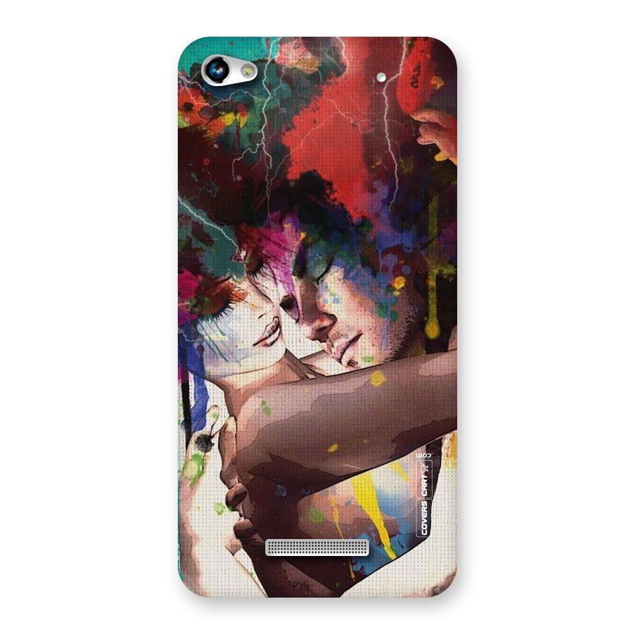 Artsy Romance Back Case for Micromax Hue 2
