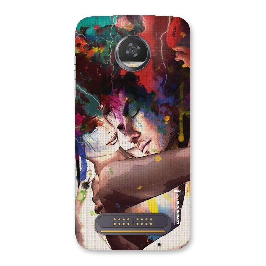 Artsy Romance Back Case for Moto Z2 Play