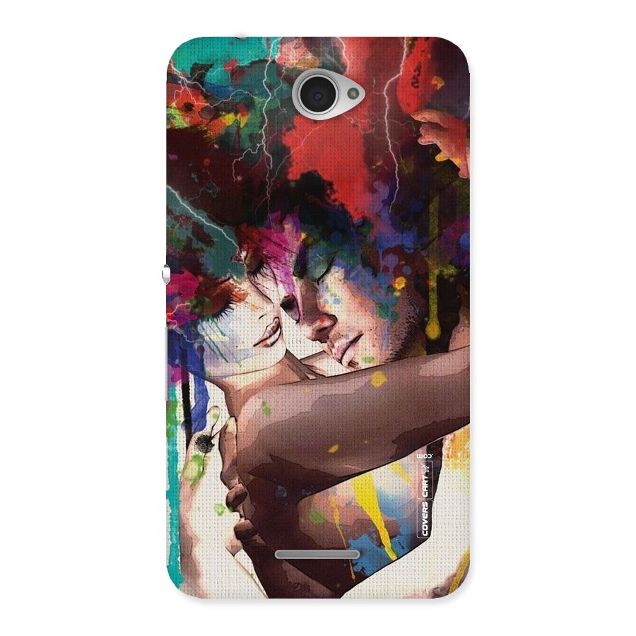 Artsy Romance Back Case for Sony Xperia E4