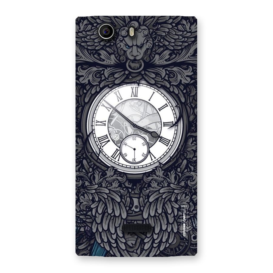 Artsy Wall Clock Back Case for Canvas Nitro 2 E311