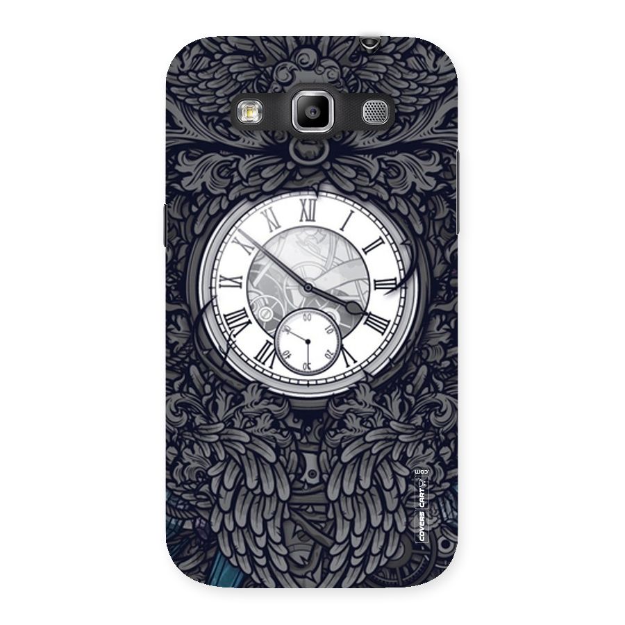 Artsy Wall Clock Back Case for Galaxy Grand Quattro